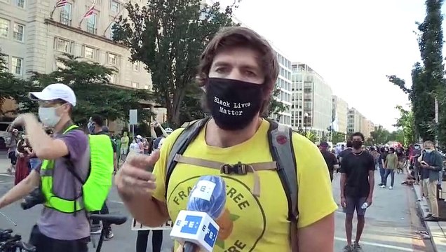 Continúan las manifestaciones en Washington por muerte de George Floyd