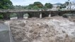 River rages as storm strikes Guatemala