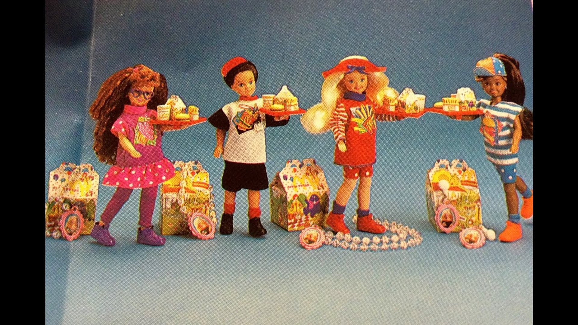 mcdonald's mini barbie dolls