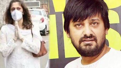Wajid Khan Funeral: Wajid के निधन पर पत्नी का रो रोकर हुआ बुरा हाल | FilmiBeat