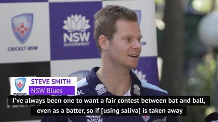 Télécharger la video: Steve Smith admits he'll have to get used to new spitting rules in cricket