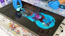 Traveling Open Cup - Acrylic PouringCells without silicone - Fluid Art for Beginners