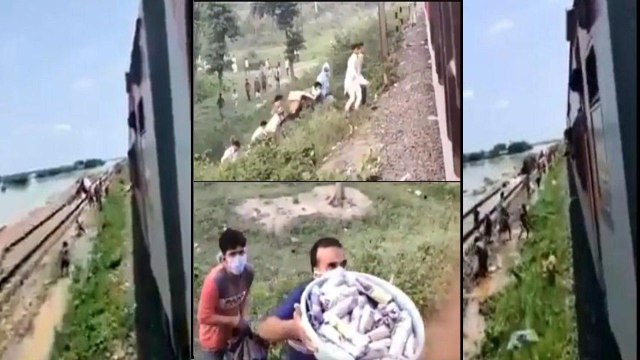 India Flooded with Love : Bihar People offering Food to Mizo Passengers in Train