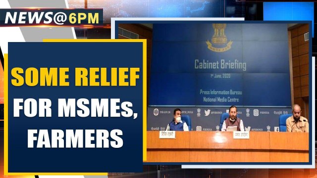 Cabinet decisions: Centre announces relief for MSMEs, support for farmers | Oneindia News