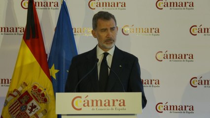 El Rey espera que se reactive la economía "con solvencia y solidaridad"