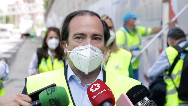 Madrid limpiará durante dos meses los grafitis que rodean la M30