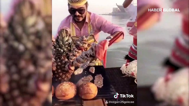 Nusret Gökçe'nin kardeşi Özgür Gökçe deniz içerisinde yaptığı şovla pes dedirtti