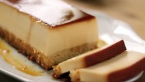 Creme Caramel Cheese Pudding Cake - Cheesecake Flan クリームチーズ・プリンケーキの作り方｜HidaMari Cooking