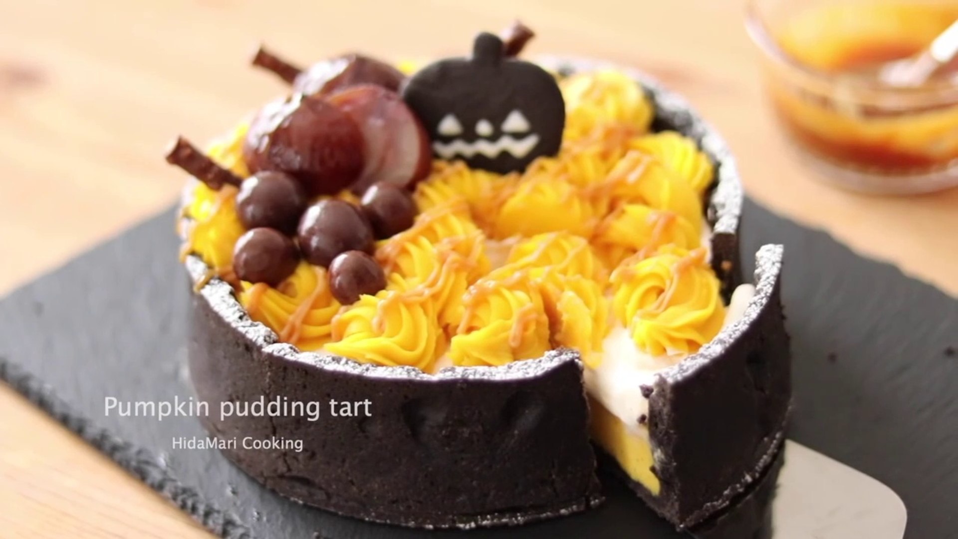 かぼちゃプリンタルトの作り方 Pumpkin Pudding Tart Video Dailymotion