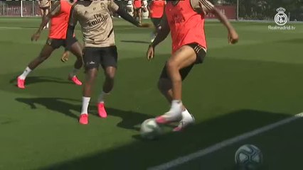 Zidane vuelve a trabajar con todo el grupo por primera vez desde el 11 de marzo