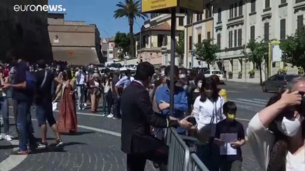 Roma: Musei Vaticani e Colosseo riaprono dopo la chiusura per Covid-19