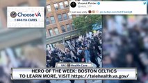 VA Hero Of The Week: Celtics Players March In Peaceful Boston Protests