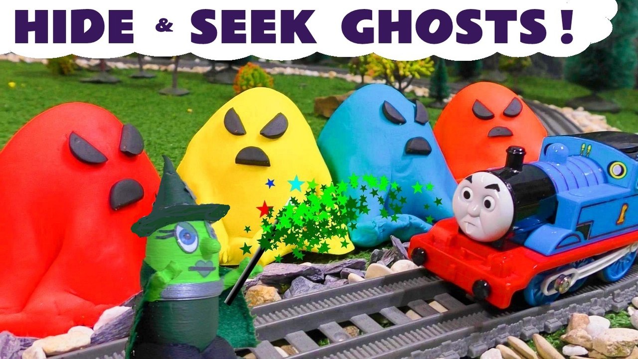 Thomas the Tank Engine Spooky Halloween real ghost hunt with the family ...