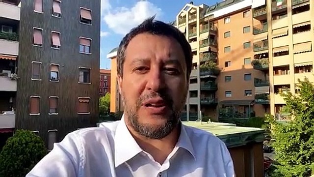Salvini - Ringrazio il presidente Mattarella per l'intervento di oggi (29..05.20)