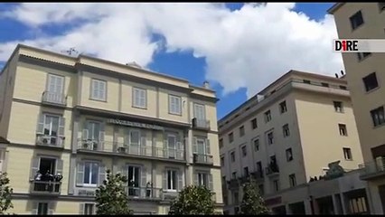 Potenza – Le Frecce Tricolori sorvolano la città (28.05.20)