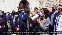 Roma – Giovani medici contestano Lega e FI -2-  (27.05.20)
