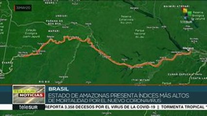 Amazonas es el estado brasileño con más mortalidad por la Covid-19