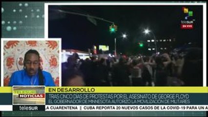 Raudemar Ofunshi: la gente seguira en las calles de Minneapolis