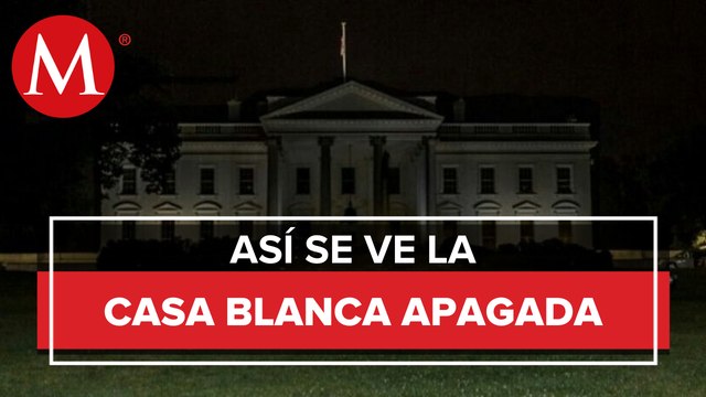 La Casa Blanca apaga sus luces tras protesta y caos