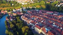 Beautiful Switzerland by drone in 4k Aerial footage of famous places in Switzerland