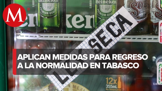 Tabasco termina 'ley seca' e inicia plan de regreso de actividades por coronavirus