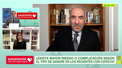 #SanamenteConElDrHuerta - ¿Riesgo según el tipo de sangre en las pacientes con Covid-19?