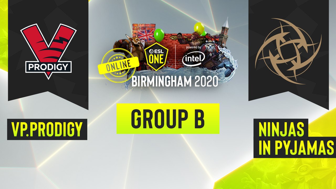 Dota2 - VP.Prodigy vs. Ninjas in Pyjamas - Game 2 - ESL One Birmingham 2020 - Group B - EU