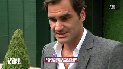 Roger Federer, le sportif le mieux payé au monde avec une fortune de 106,3 millions de dollars
