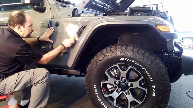 3M Full Wrap Clear Bra -2018 Jeep Wrangler