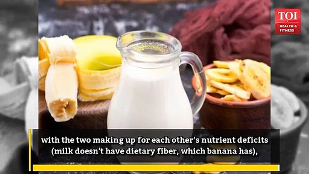 Reasons why you should not have banana and milk together -
