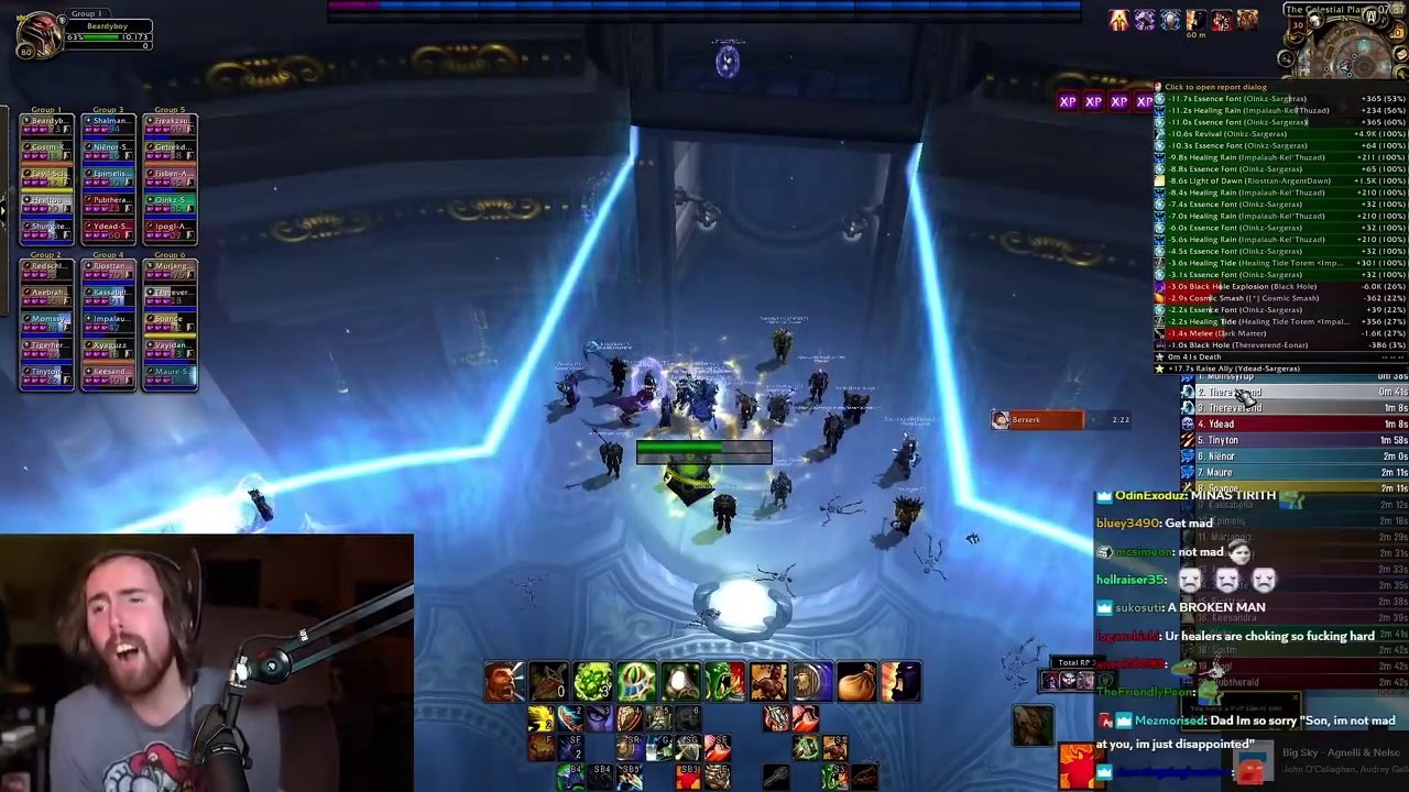 Asmongold Loses His Mind Wiping On ALGALON For 4 Hours | Herald of the Titans (Ulduar)