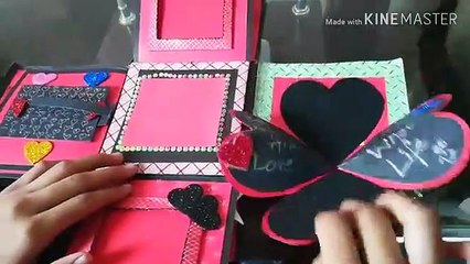 Explosion box idea - amazing gift box - DIY anniversary surprise box