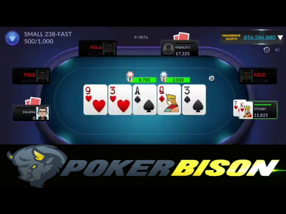 Main 4 menit dapat Jackpot Super Royal Flush | POKER BISON | IDN POKER