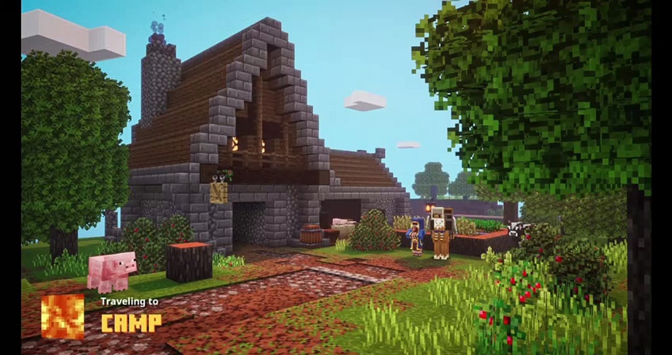 minecraft dungeon gameplay