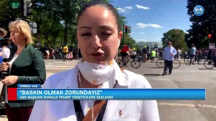 Başkan Trump’tan Valilere: “Baskın Olmak Zorundayız” Mesajı