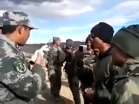 Watch_indian army Jawans stop Chinese soldiers from entering Indian territory Part 2-240p