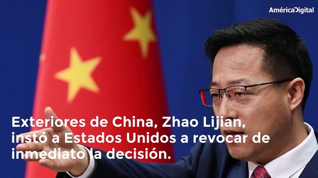 China acusa a Estados Unidos de persecución política y discriminación racial