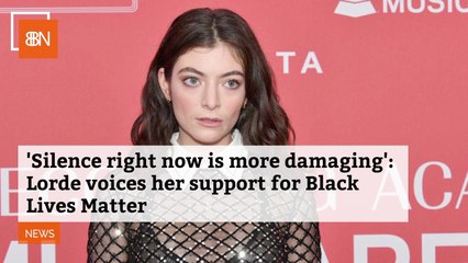 Lorde Stands With Black Lives Matter