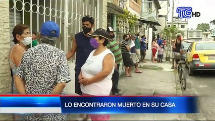 Adulto mayor fue hallado sin vida en el oeste de Guayaquil