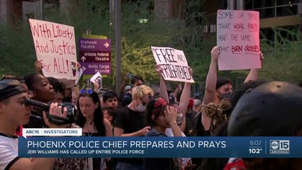 Phoenix Police Chief reflects on weekend of peaceful protests and destruction