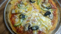 atta pizza without flour, without yeast, without oven