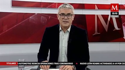 Milenio Noticias, con Sergio Gómez Villarreal, 01 de junio de 2020