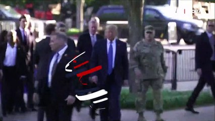 Trump, elindeki İncil'le kiliseye yürüdü: Biz dünyadaki en harika ülkeyiz