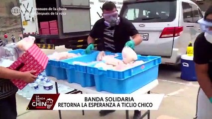 Aldo Miyashiro llevó ayuda a familias de "Ticlio Chico" y prometió regresar