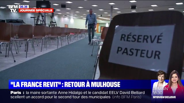 La France revit après le confinement: retour à Mulhouse, dans l'église évangélique accusée d'être à l'origine de la crise sanitaire