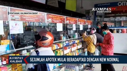 Apotek di Pontianak Mulai Adaptasi New Normal