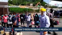 73 Pekerja Migran Indonesia Dipulangkan dari Malaysia