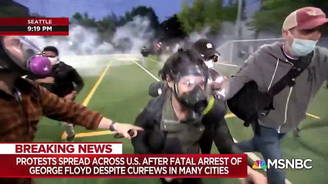 Mort de George Floyd - A Seattle, une journaliste de la chaîne NBC est touchée en plein direct et évacuée par les services de sécurité