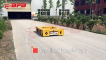 Self Driven Elecrtic Steerable Product Handling Trolley/360 Degree Turning Trackless Transfer Cart