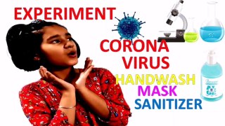 Best experiment to control Coronavirus (COVID 19). Germs & Virus Killing Experiment. Experiment at Home. Learn & Fun Activity.